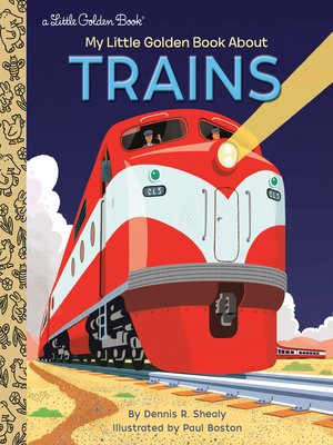 cover image of My Little Golden Book About Trains